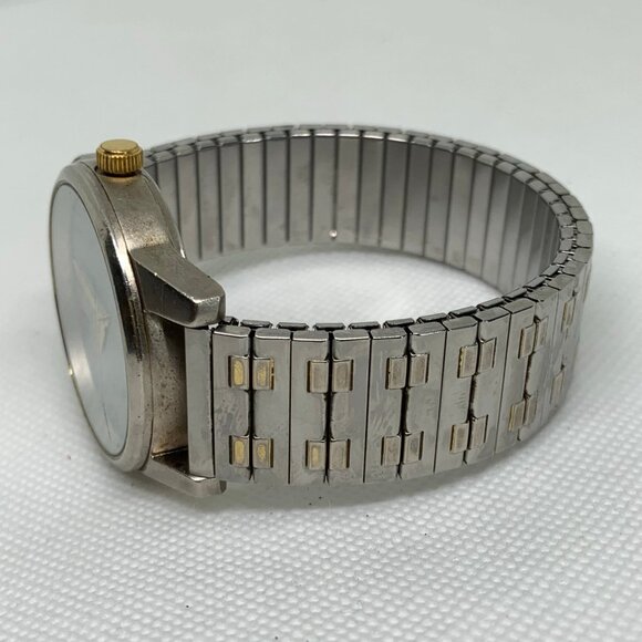 Carriage indiglo by Timex men wrist watch 36mm quartz analog size 7” running - Picture 4 of 7